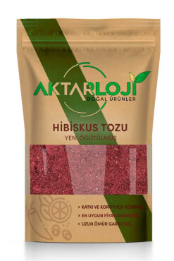 Hibiskus Tozu / Yeni Öğütülmüş - Aktarloji