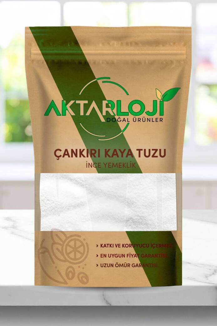 İnce Yemeklik Çankırı Kaya Tuzu / Rafine Edilmemiş - 1