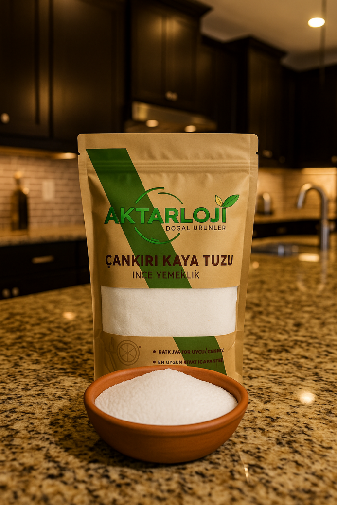 İnce Yemeklik Çankırı Kaya Tuzu / Rafine Edilmemiş - 2
