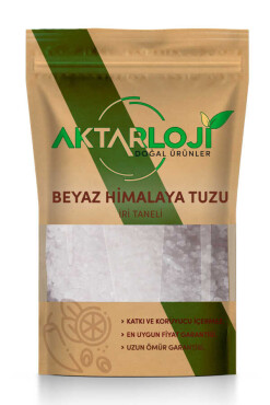 İri Taneli Beyaz Himalaya Tuzu - Aktarloji