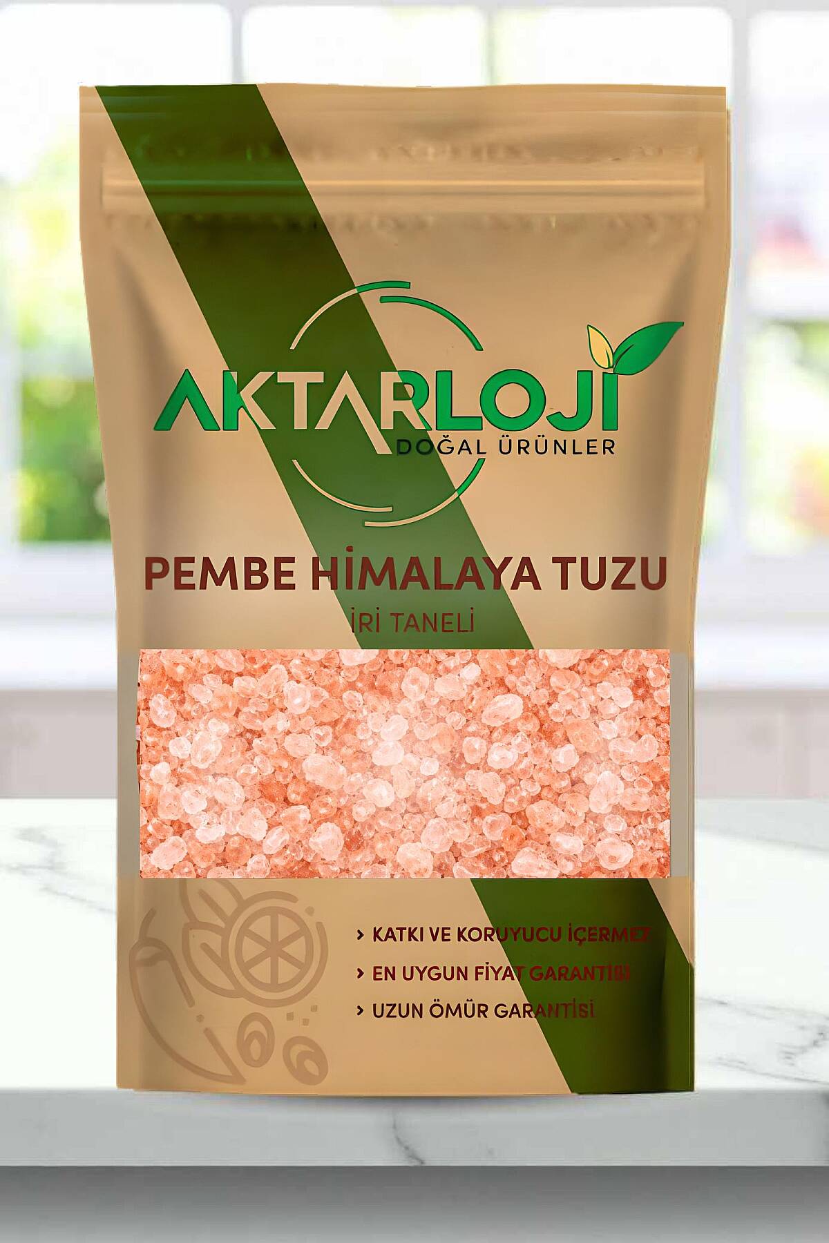 İri Taneli Pembe Himalaya Tuzu - 1