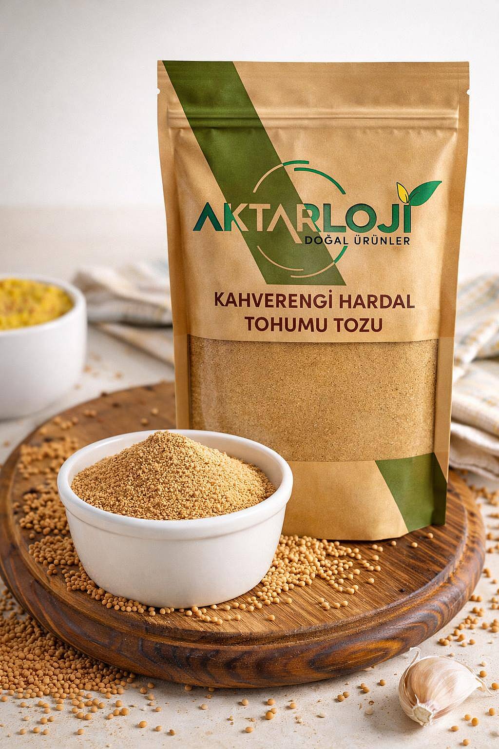 Kahverengi Hardal Tohumu Tozu / Yeni Öğütülmüş - 4