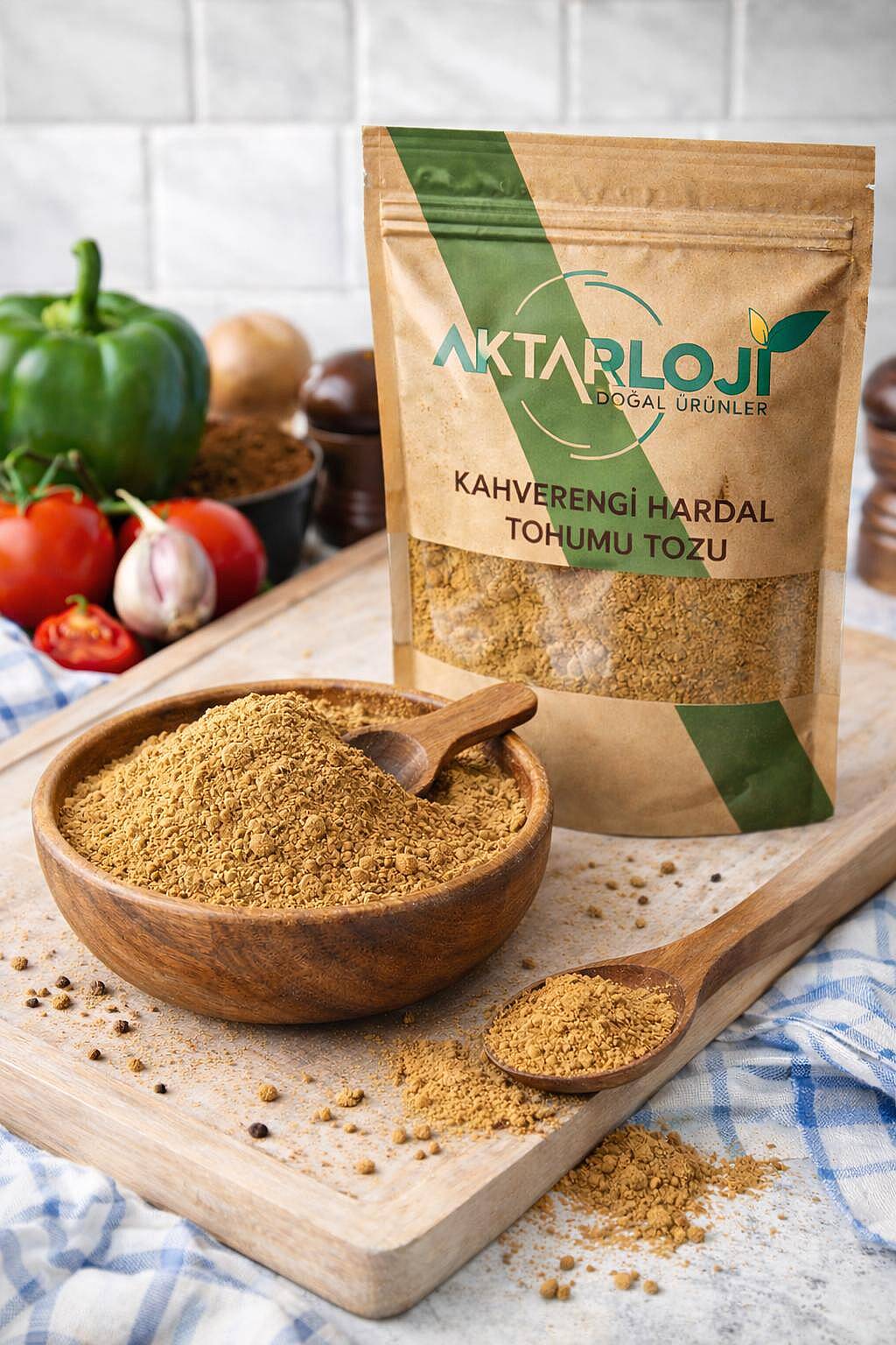 Kahverengi Hardal Tohumu Tozu / Yeni Öğütülmüş - 5