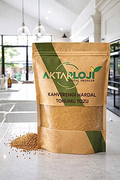 Kahverengi Hardal Tohumu Tozu / Yeni Öğütülmüş - 7