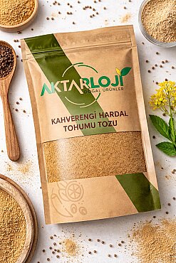 Kahverengi Hardal Tohumu Tozu / Yeni Öğütülmüş - 8