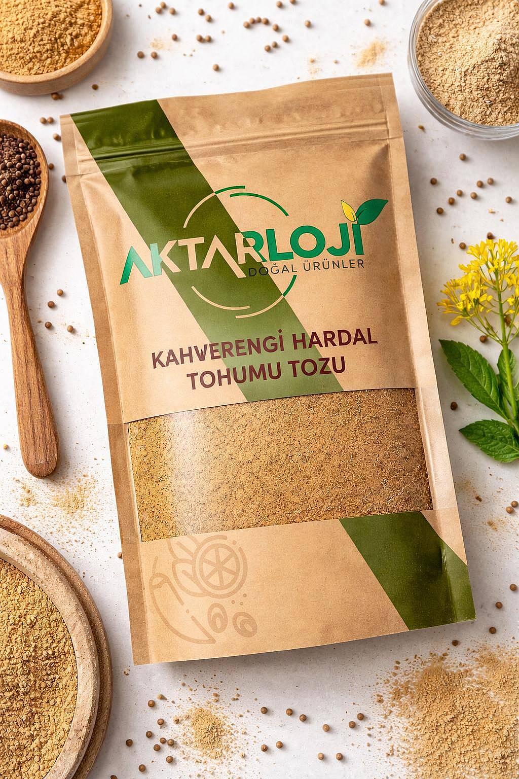 Kahverengi Hardal Tohumu Tozu / Yeni Öğütülmüş - 8