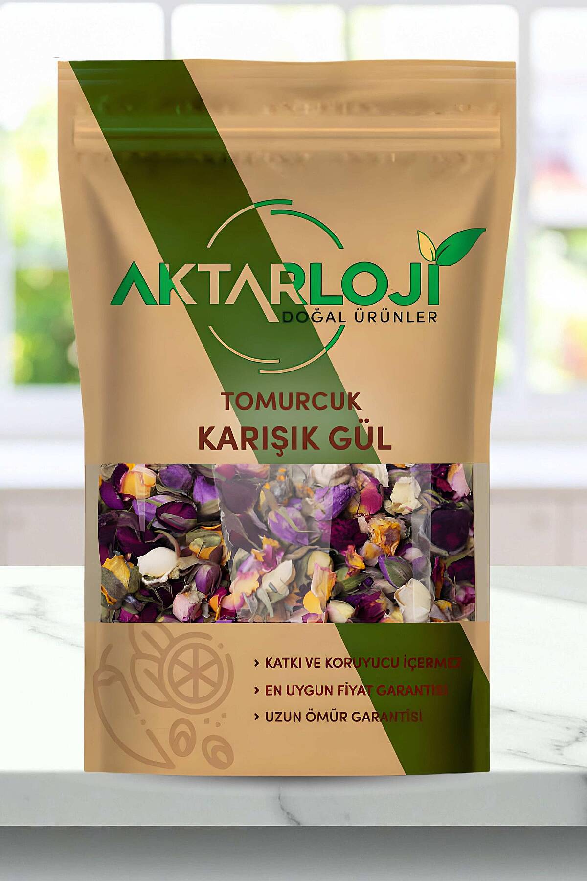 Karışık Renk Tomurcuk Gül Kurusu - 1