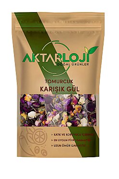 Karışık Renk Tomurcuk Gül Kurusu - 2