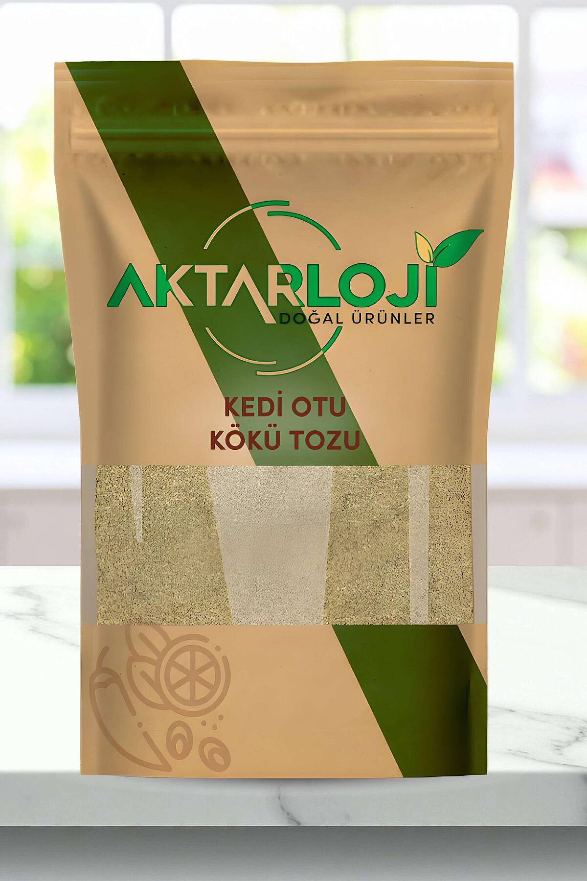Kedi Otu Kökü Tozu / Yeni Öğütülmüş - 1