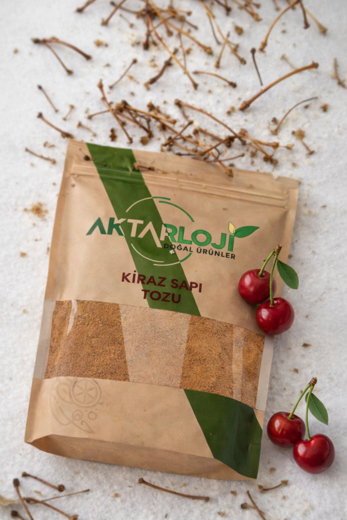 Kiraz Sapı Tozu / Yeni Öğütülmüş - 2