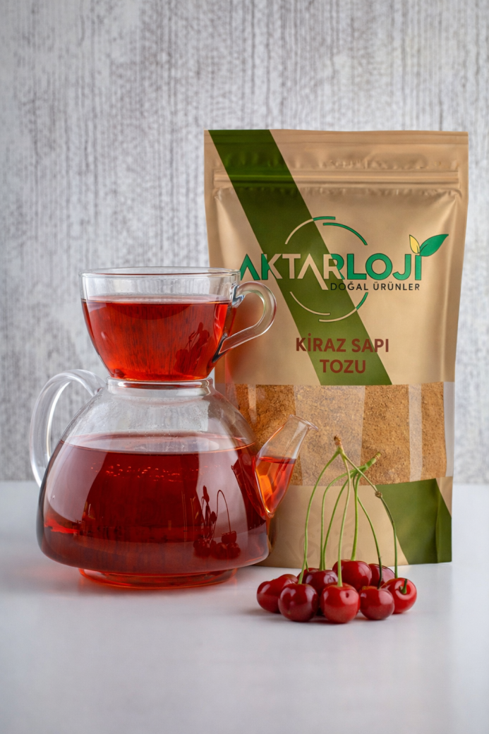Kiraz Sapı Tozu / Yeni Öğütülmüş - 4