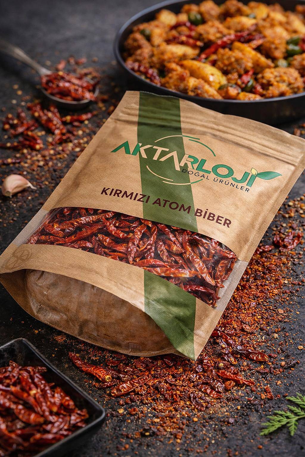 Kırmızı Acı Atom Biber - 4