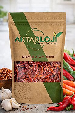 Kırmızı Acı Atom Biber - 5