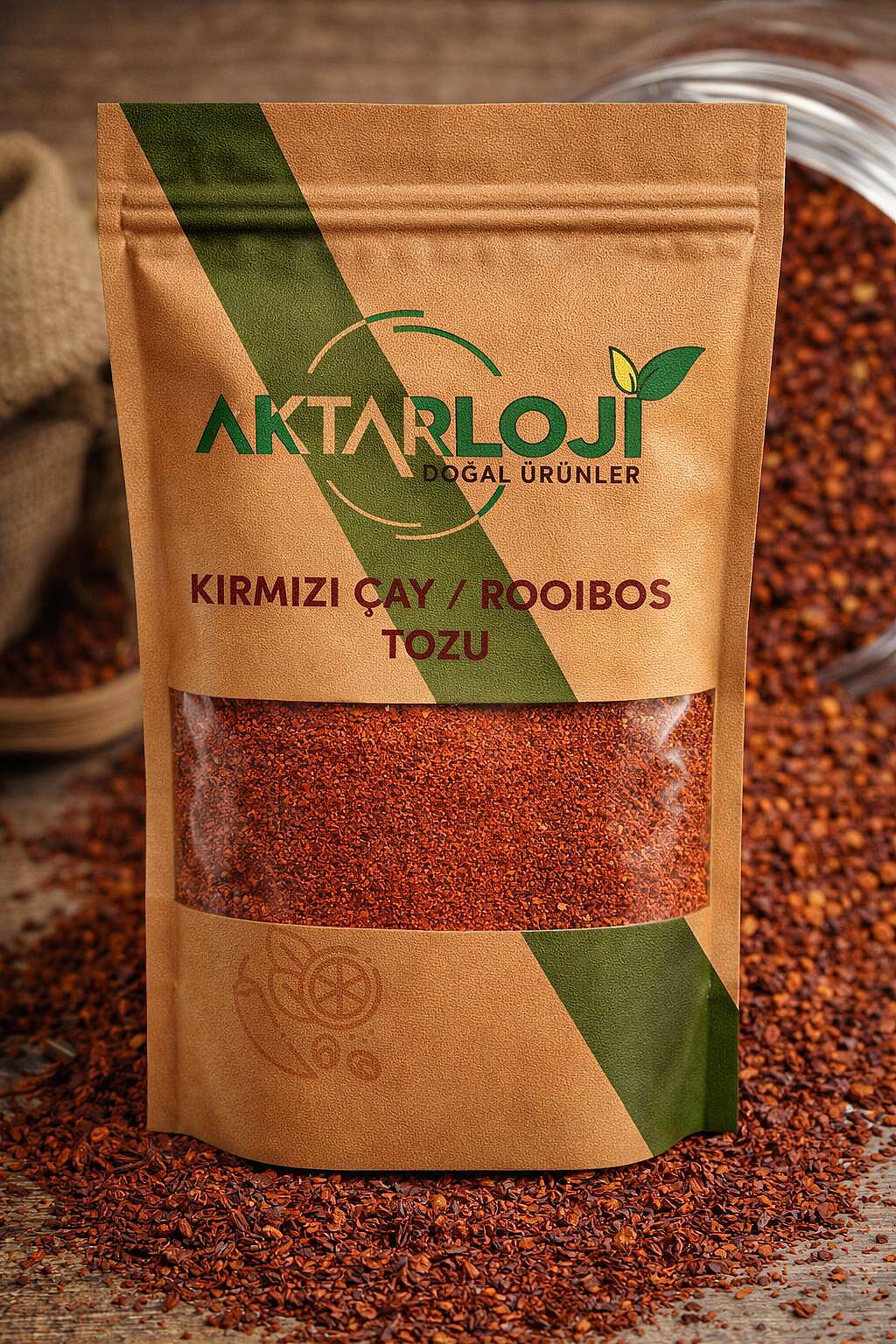 Kırmızı Çay Rooibos Tozu / Yeni Öğütülmüş - 3