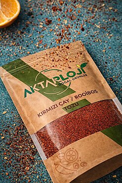 Kırmızı Çay Rooibos Tozu / Yeni Öğütülmüş - 4