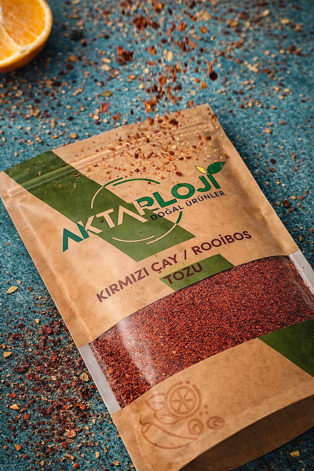 Kırmızı Çay Rooibos Tozu / Yeni Öğütülmüş - 4