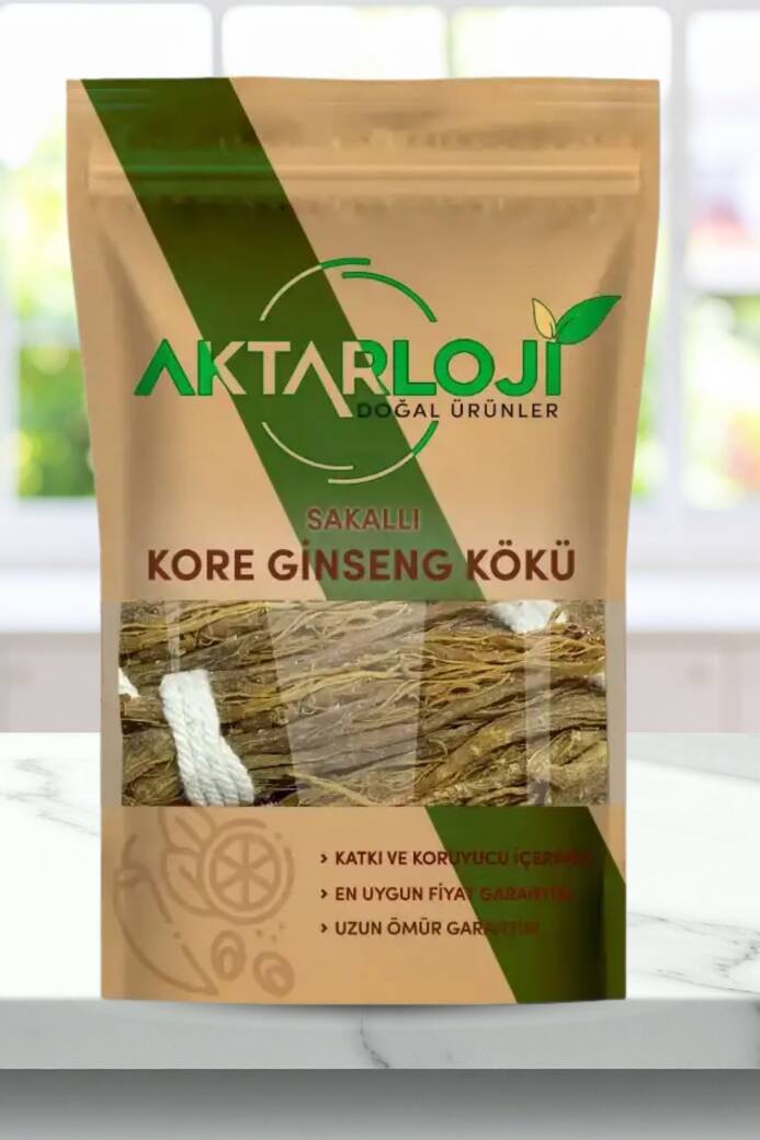 Kırmızı Kore Ginsengi 7 Yıllık Sakallı - 3