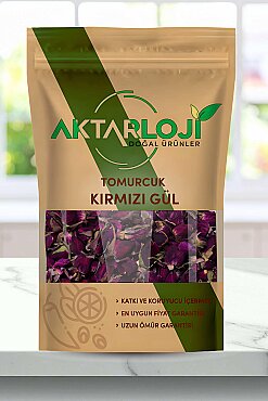 Kırmızı Renk Tomurcuk Gül Kurusu - 1