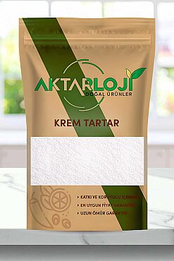 Krem Tartar (Potasyum Bitartarat) - Aktarloji