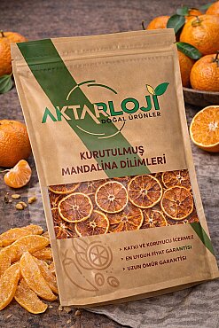 Kurutulmuş Mandalina Dilimleri - 4