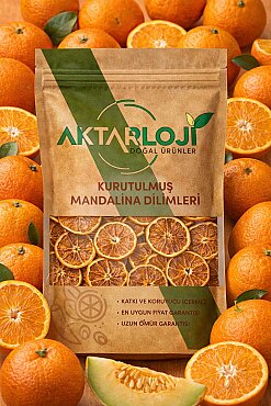 Kurutulmuş Mandalina Dilimleri - 5