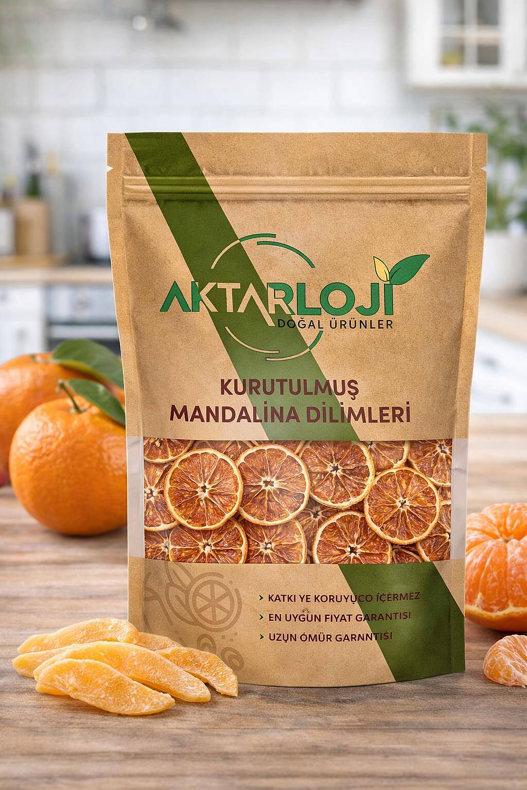 Kurutulmuş Mandalina Dilimleri - 6