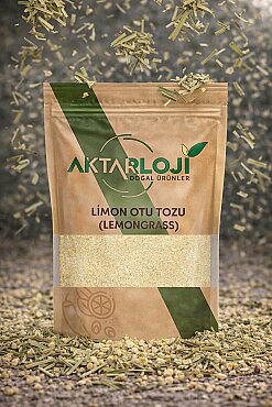 Limon Otu ( Lemongrass ) Tozu / Yeni Öğütülmüş - 3
