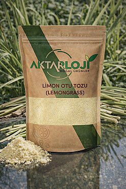 Limon Otu ( Lemongrass ) Tozu / Yeni Öğütülmüş - 4