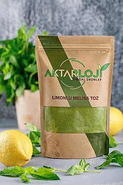 Limonlu Melisa Otu Tozu / Yeni Öğütülmüş - 4