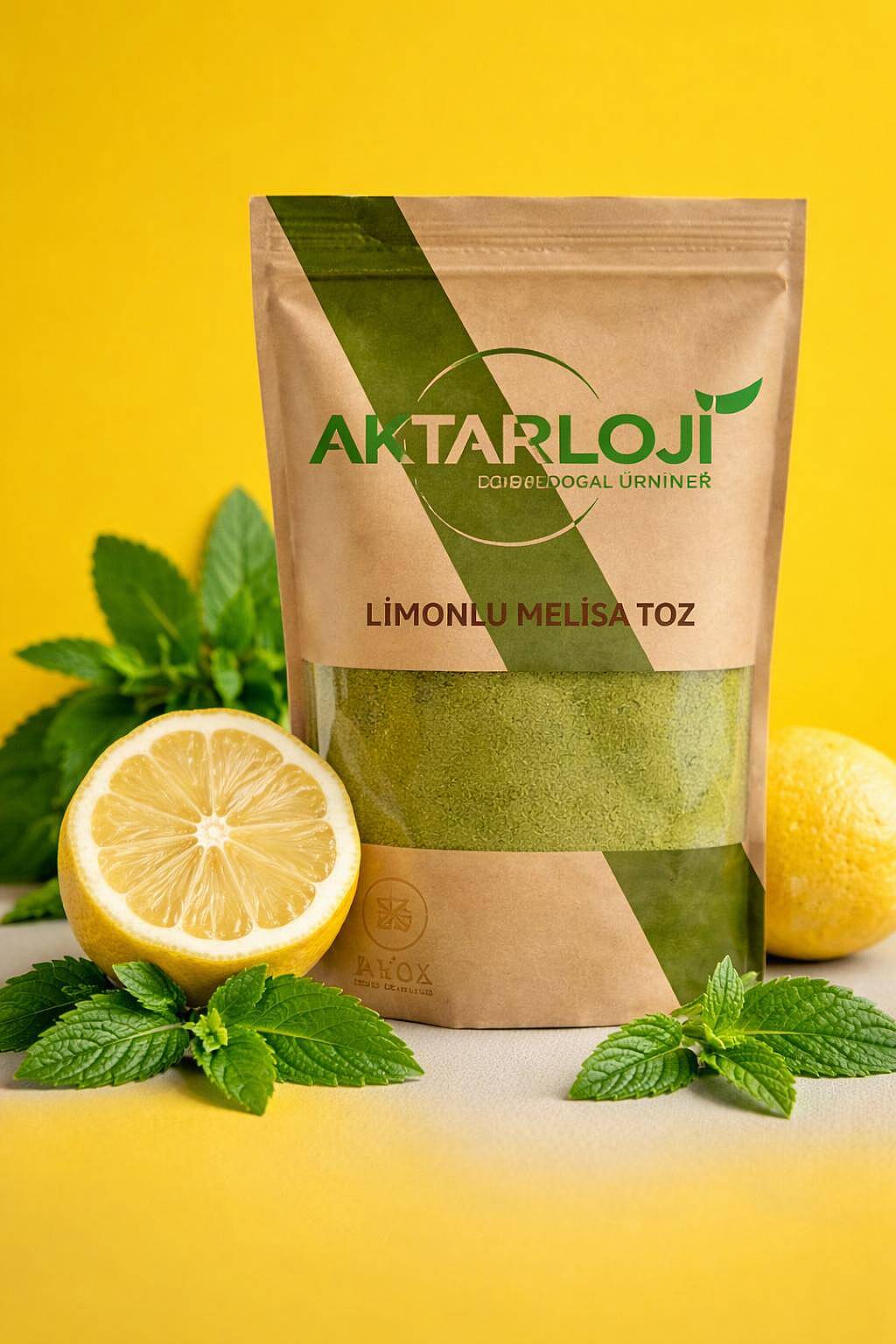 Limonlu Melisa Otu Tozu / Yeni Öğütülmüş - 5