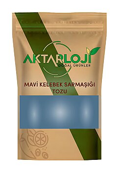 Mavi Kelebek Sarmaşığı Tozu / Yeni Öğütülmüş - 6
