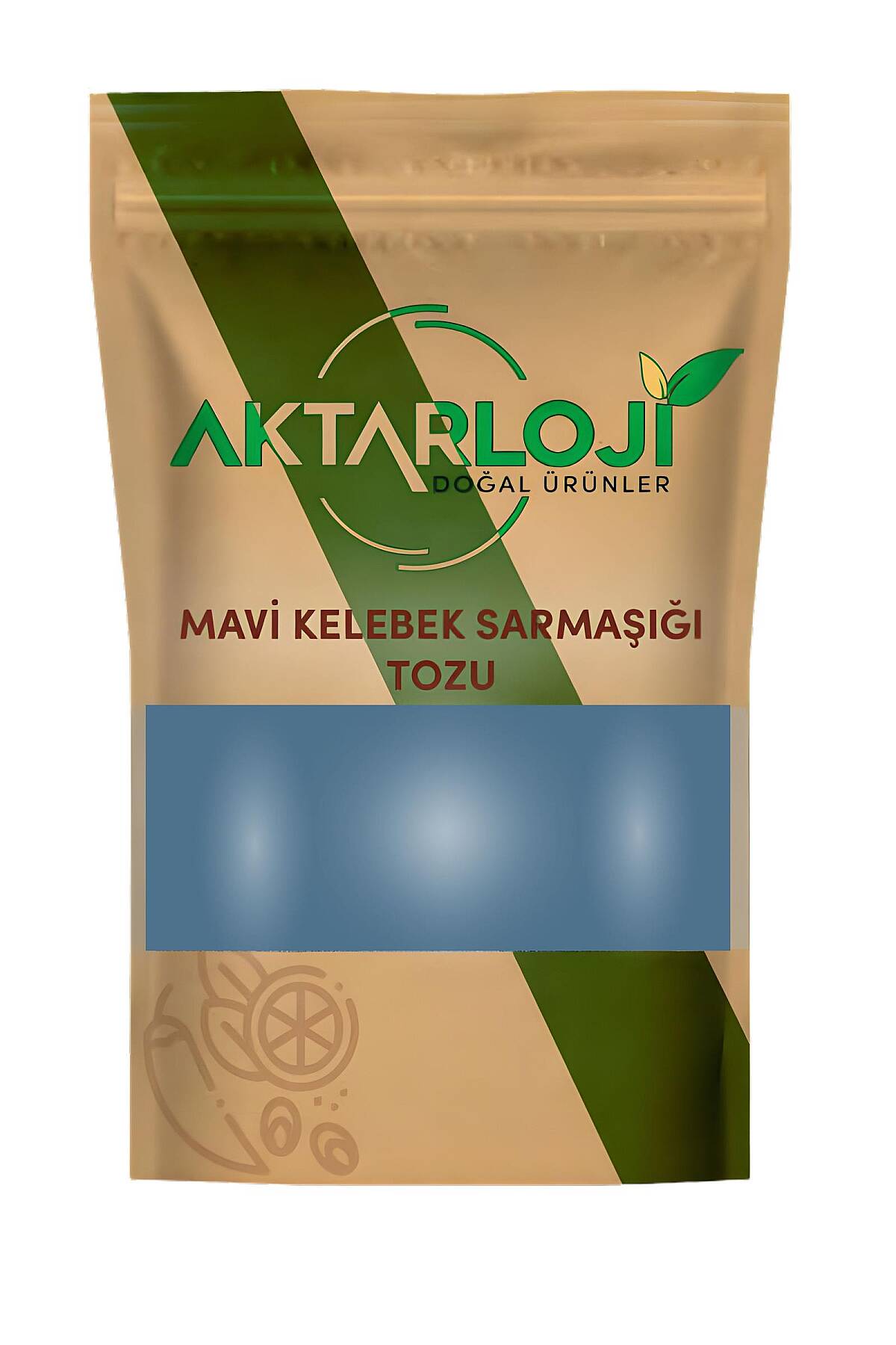 Mavi Kelebek Sarmaşığı Tozu / Yeni Öğütülmüş - 6
