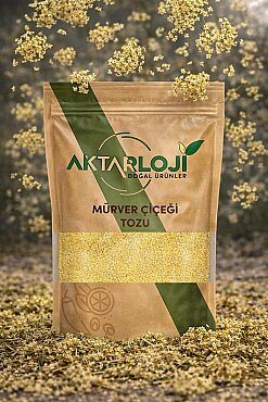 Mürver Çiçeği Tozu / Yeni Öğütülmüş - 4