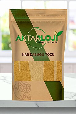 Nar Kabuğu Tozu / Yeni Öğütülmüş - 1