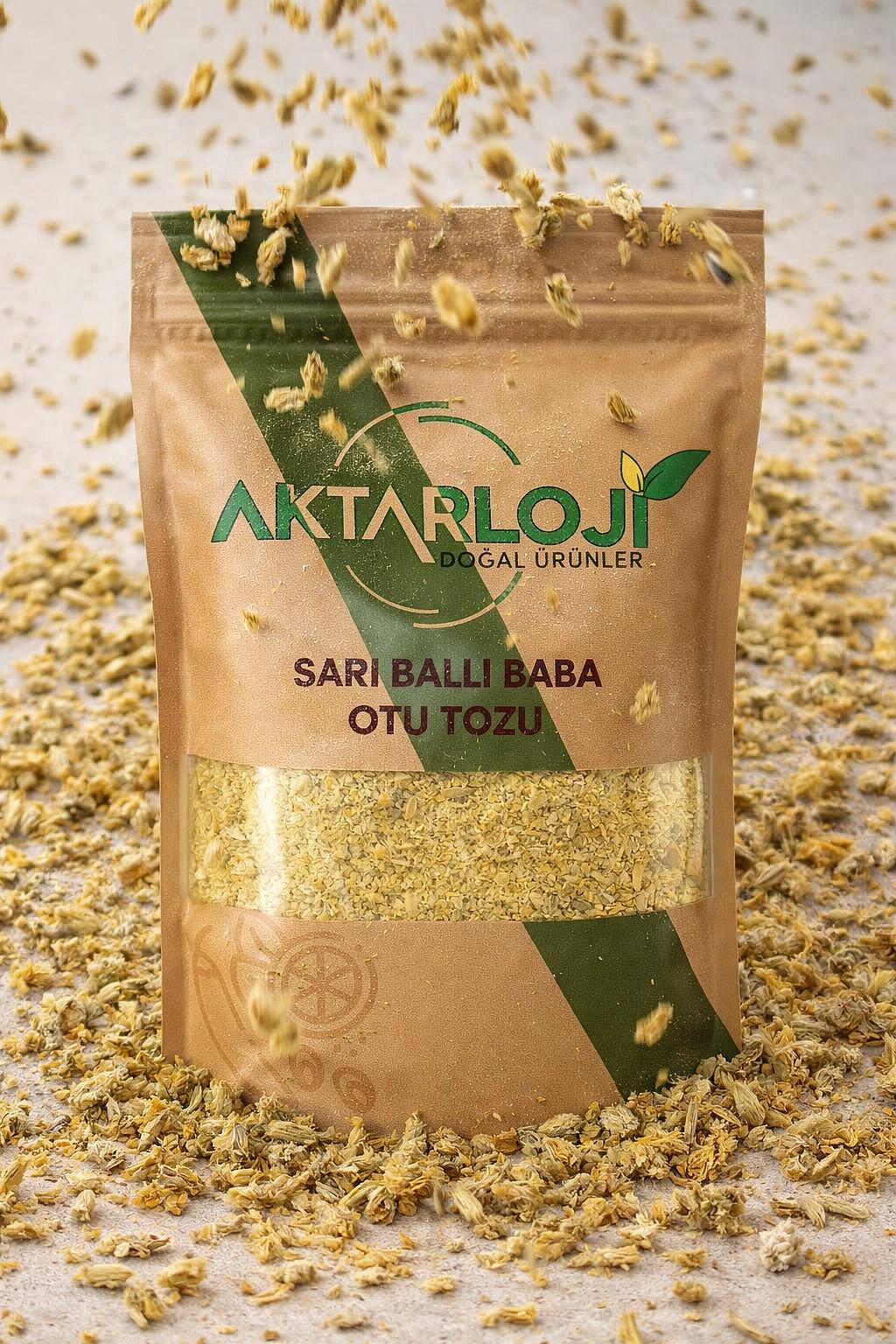 Sarı Ballı Baba Otu Tozu / Yeni Öğütülmüş - 5