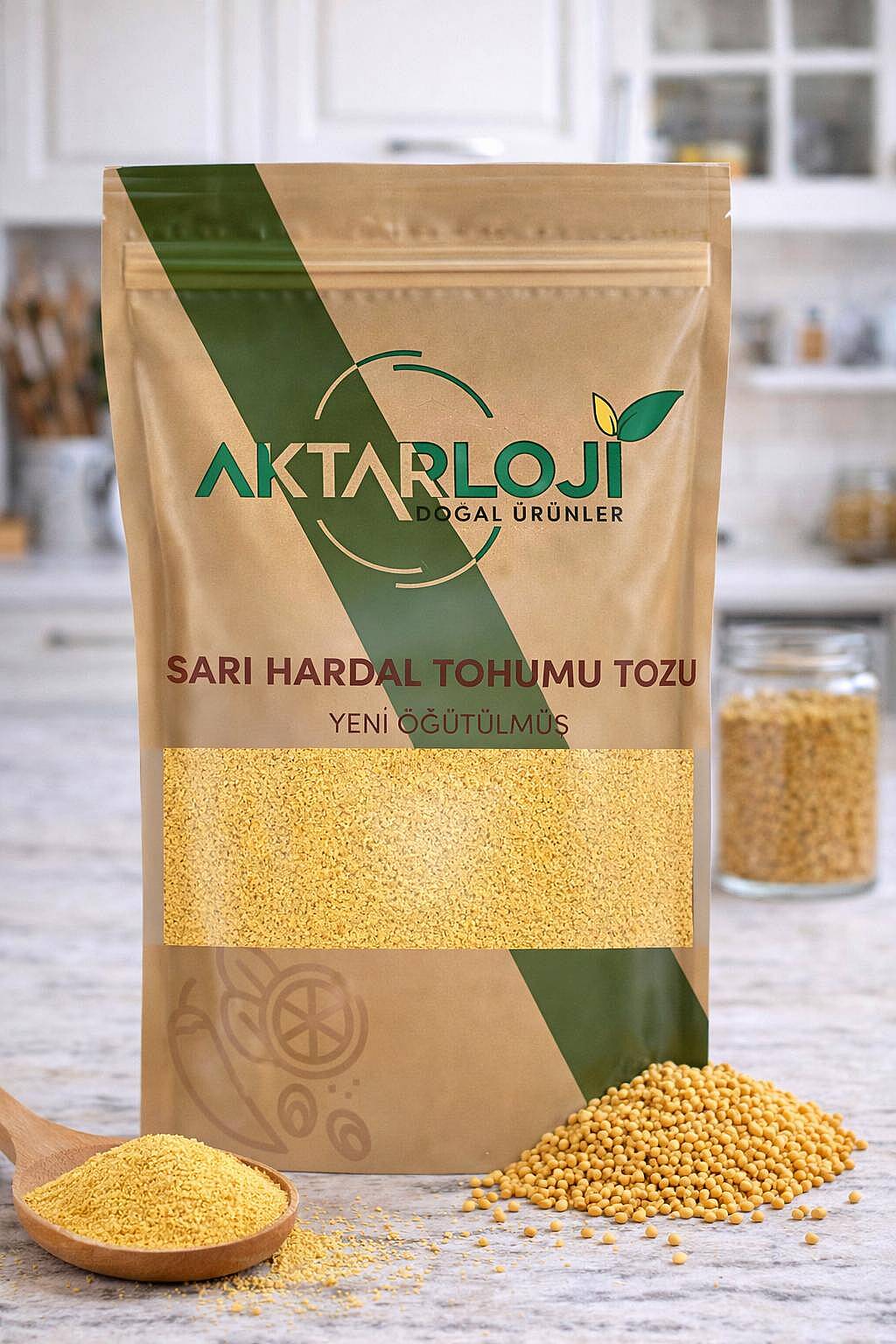 Sarı Hardal Tohumu Tozu / Yeni Öğütülmüş - 5