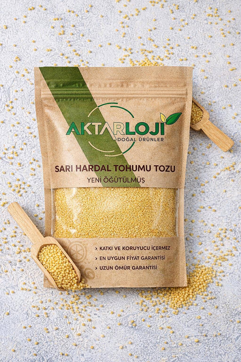 Sarı Hardal Tohumu Tozu / Yeni Öğütülmüş - 6