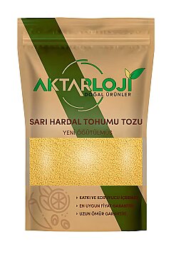 Sarı Hardal Tohumu Tozu / Yeni Öğütülmüş - 7
