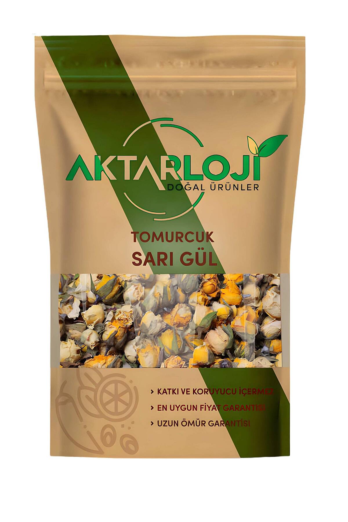 Sarı Renk Tomurcuk Gül Kurusu - 2