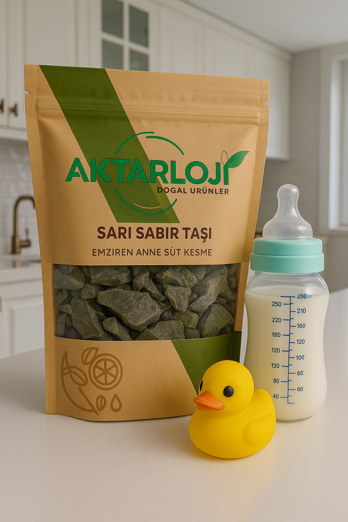 Sarı Sabır Taşı / Anne Sütü Kesme - 4