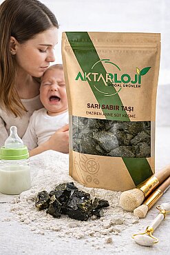 Sarı Sabır Taşı / Anne Sütü Kesme - 3