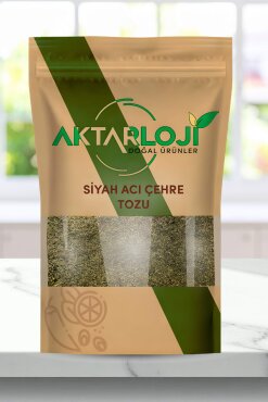 Siyah Acı Çehre Tohumu Tozu / Yeni Öğütülmüş - 1