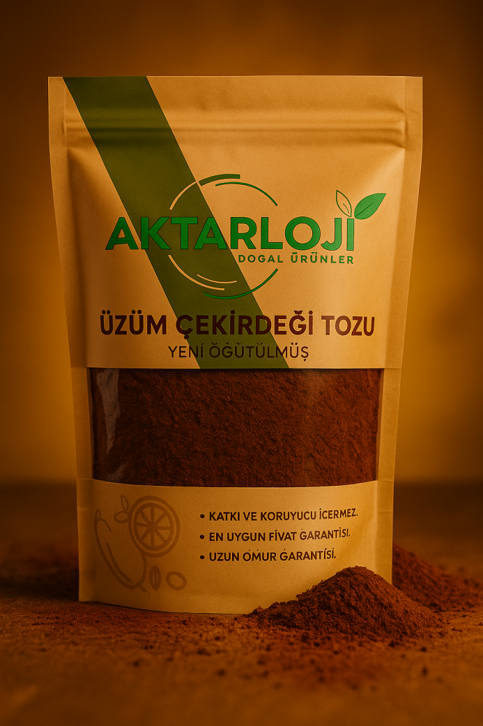 Siyah Üzüm Çekirdeği Tozu / Yeni Öğütülmüş - 3