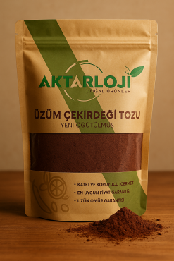 Siyah Üzüm Çekirdeği Tozu / Yeni Öğütülmüş - 4