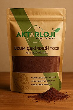 Siyah Üzüm Çekirdeği Tozu / Yeni Öğütülmüş - 2