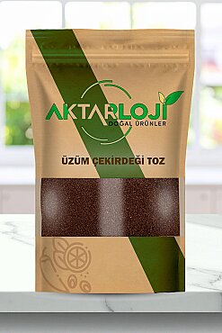 Siyah Üzüm Çekirdeği Tozu / Yeni Öğütülmüş - 1