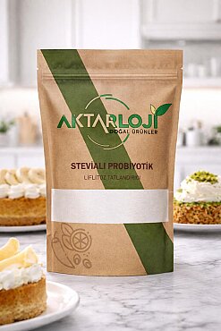 Stevialı Probiyotik Lifli Toz Tatlandırıcı - Aktarloji