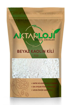 Toz Beyaz Kaolin Kili - Aktarloji