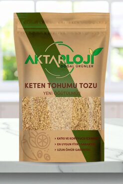Toz Keten Tohumu / Yeni Öğütülmüş - Aktarloji