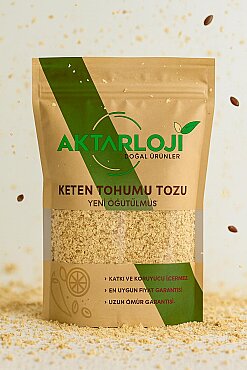 Toz Keten Tohumu / Yeni Öğütülmüş - 4